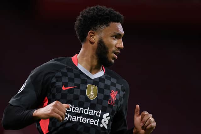 Joe Gomez has also been absent with a long-term knee injury. (Getty Images)