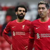 Mohamed Salah, Roberto Firmino and Sadio Mane have netted 309 Liverpool goals between them.