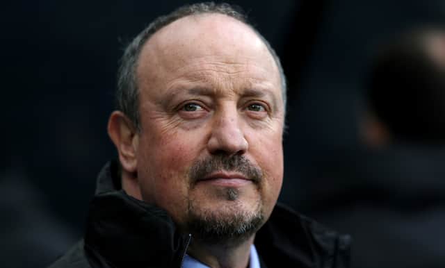 Rafa Benitez is Everton’s fifth permanent manager in five years, replacing Carlo Ancelotti who joined Real Madrid. Photo: Nigel Roddis/Getty Images