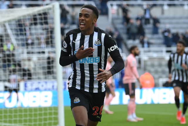 Newcastle are hoping that Joe Willock returns on a permanent deal after impressing on loan from Arsenal last season. Picture: Stu Forster/ Getty Images.