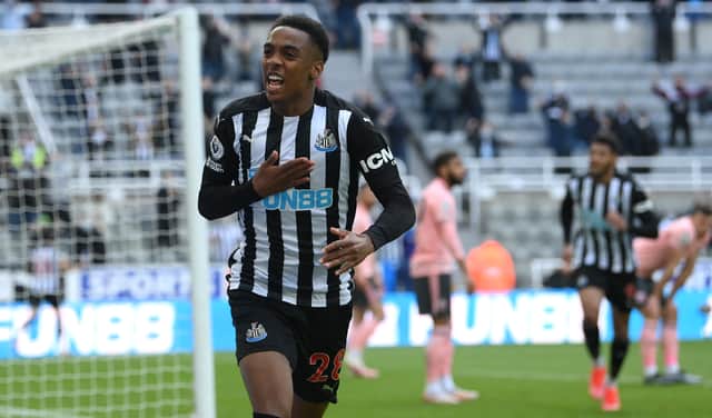 Newcastle are hoping that Joe Willock returns on a permanent deal after impressing on loan from Arsenal last season. Picture: Stu Forster/ Getty Images.