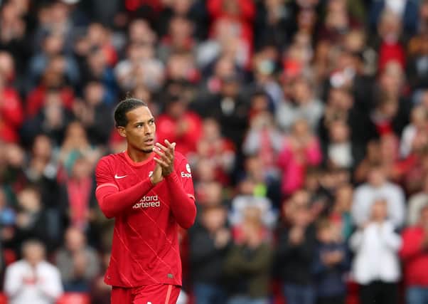 Virgil van Dijk has signed a new Liverpool contract. Picture: Jan Kruger/ Getty Images
