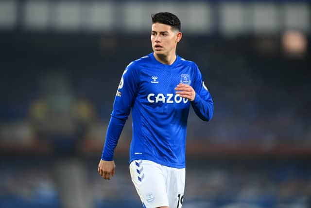 James Rodriguez has been linked with an Everton exit. Picture: Michael Regan/Getty Images