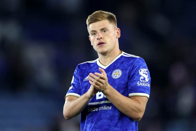 Leicester winger Harvey Barnes. Picture: Alex Pantling/Getty Images