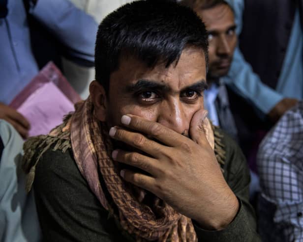 An Afghan refugee in Kabul. (Photo: Getty Images)