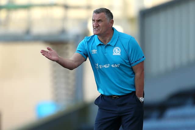 Blackburn boss Tony Mowbray. Picture: Lewis Storey/ Getty Images