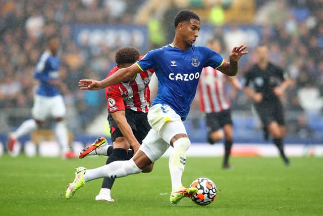 Mason Holgate featured in Everton’s opening-day win over Southampton. Picture: Chris Brunskill/ Getty Images 