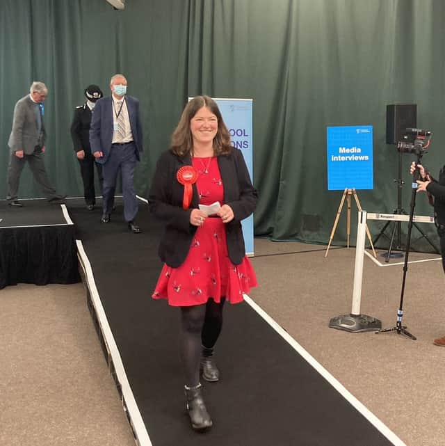 Emily Spurrell elected as PCC