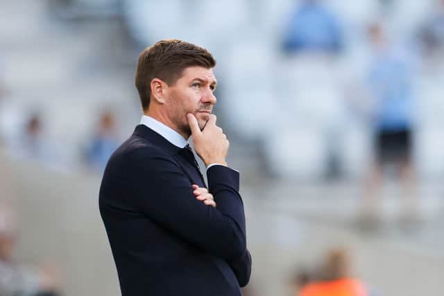 Rangers manager Steven Gerrard. Picture: ANDREAS HILLERGREN/TT News Agency/AFP via Getty Images