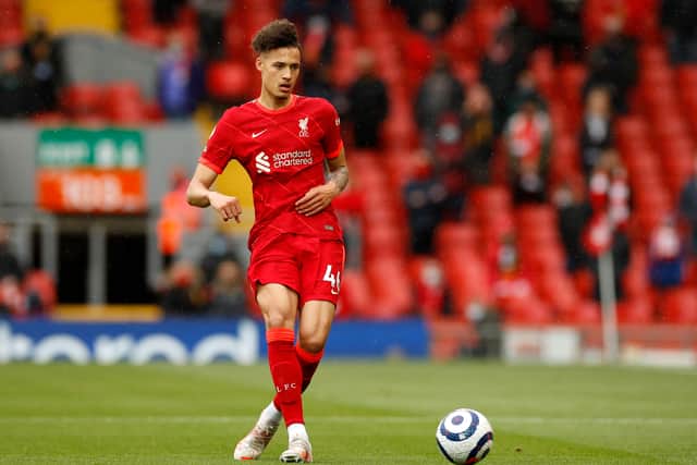 Rhys Williams started for Liverpool under-23s against Everton under-23s. Picture: Phil Noble - Pool/Getty Images