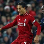 Virgil va Dijk and Romelu Lukaku will do battle once against when Liverpool play Chelsea later. Picture: Clive Brunskill/Getty Images