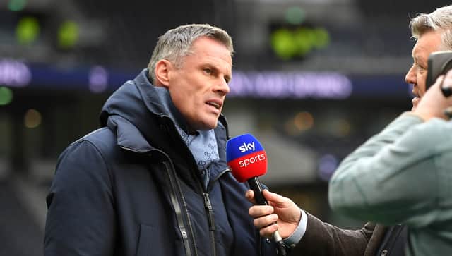 Former Liverpool defender and Sky Sports pundit Jame Carragher. Picture: Justin Setterfield/Getty Images