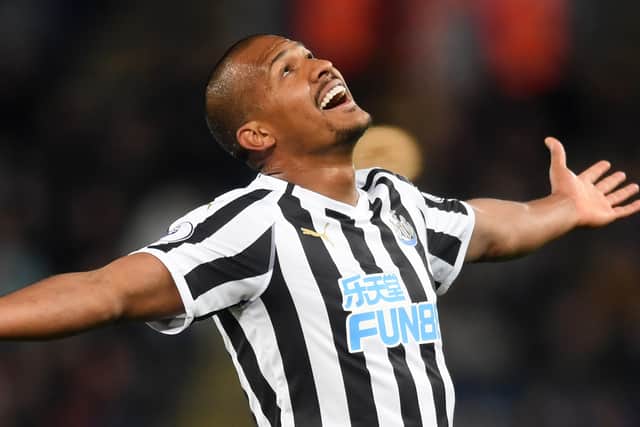 Salomon Rondon joined Everton on deadline day. Picture: Getty Images  
