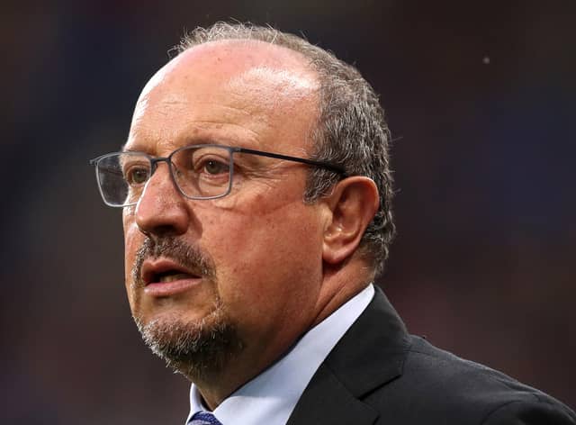 Everton boss Rafa Benitez. Picture: George Wood/Getty Images