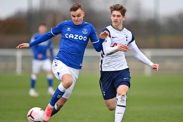 Everton youngster Einar Iversen. Picture: Justin Setterfield/Getty Images