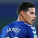 Everton playmaker James Rodriguez. Picture: Alex Livesey/Getty Images