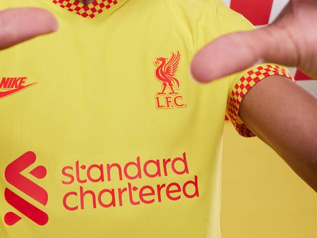 The new Liverpool kit. Image: @LFC/twitter
