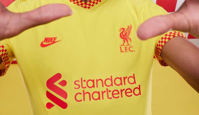 <p>The new Liverpool kit. Image: @LFC/twitter</p>