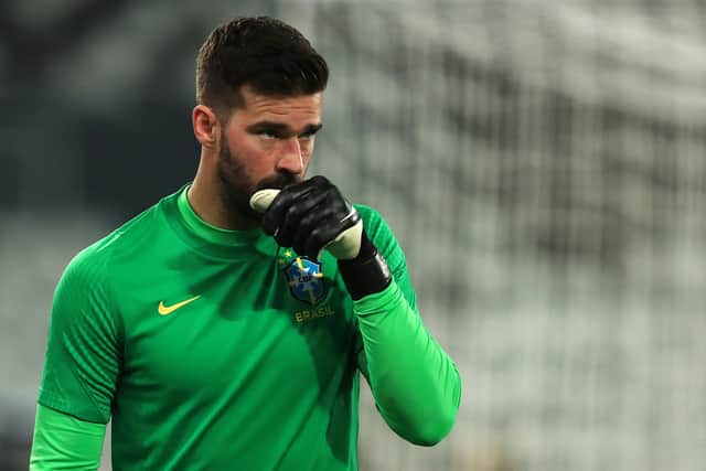 Alisson Becker has 47 caps for Brazil. Photo: Buda Mendes/Getty Images