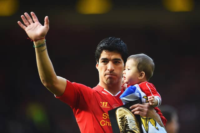 Luis Suarez left Liverpool for Barcelona in the summer of 2014. Picture: Laurence Griffiths/Getty Image