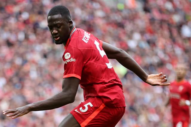 Liverpool defender Ibrahima Konate. Picture: Clive Brunskill/Getty Images