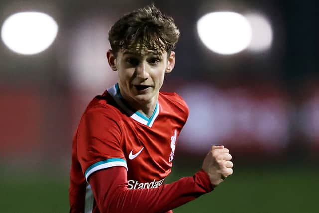 Liverpool youngster Tyler Morton. Picture: Clive Brunskill/Getty Images