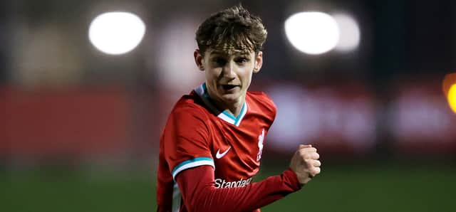 Liverpool youngster Tyler Morton. Picture: Clive Brunskill/Getty Images