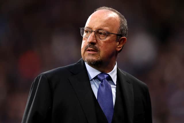 Everton manager Rafa Benitez. Picture: George Wood/Getty Images