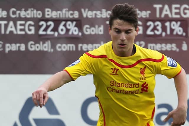 Sergia Camos in action for Liverpool under-19s in the Uefa Youth League. Picture: Carlos Rodrigues/Getty Images for UEFA