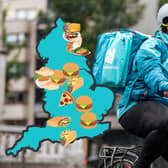 Deliveroo have some unexpected top delivery items across the country.