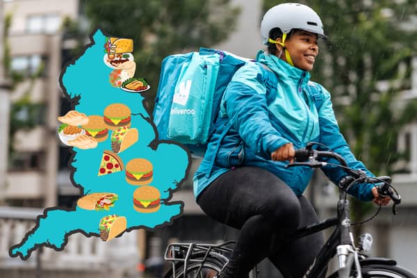Deliveroo have some unexpected top delivery items across the country.