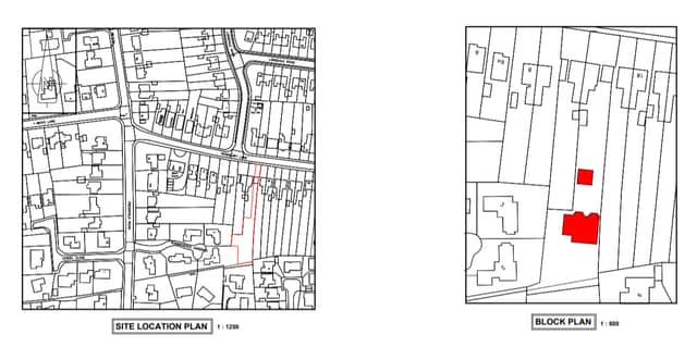 Site location for the new building at Rosemary Lane. Image: Planning documents