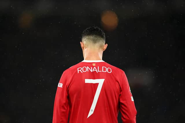 Cristiano Ronaldo of Manchester United. Picture: Michael Regan/Getty Images