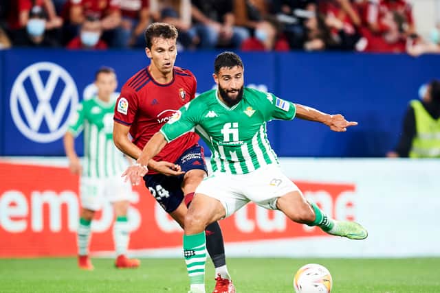 Nabil Fekir in action for Betis. Picture: Juan Manuel Serrano Arce/Getty Images)