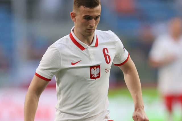 Kacper Kozlowski in action for Poland. Picture: oznan on June 08, 2021 in Poznan, Poland. (Photo by Boris Streubel/Getty Images