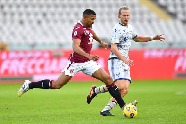 Gleison Bremer in action for Torino. Picture: Valerio Pennicino/Getty Images