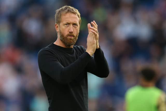 Brighton chief Graham Potter. Picture; Steve Bardens/Getty Images