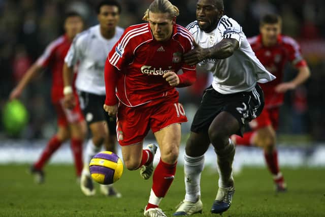 Andriy Voronin in action for Liverpool. Picture: Shaun Botterill/Getty Images