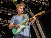 Singer, songwriter Sam Fender performing live at Standon Calling Music Festival Uk, July 27th 2018
