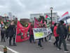 Protesters gather as controversial arms fair begins in Liverpool
