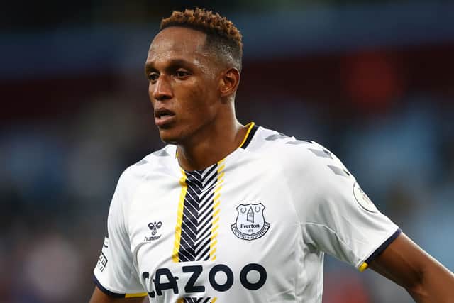 Everton defender Yerry Mina. Picture: Michael Steele/Getty Images