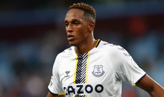 Everton defender Yerry Mina. Picture: Michael Steele/Getty Images