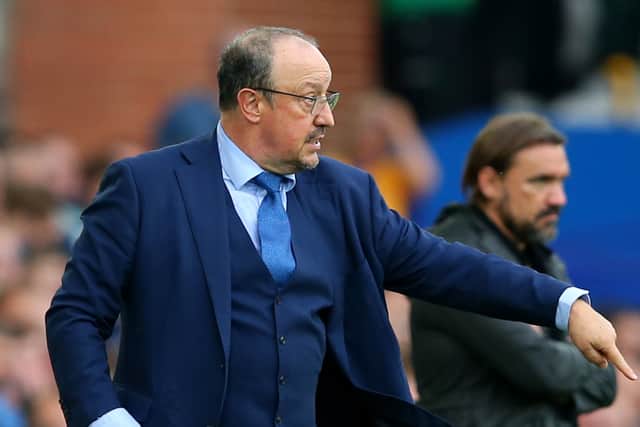 Everton boss Rafa Benitez. Picture: Alex Livesey/Getty Images