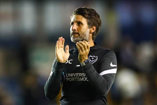 Portsmouth manager Danny Cowley. Picture:Jacques Feeney/Getty Images