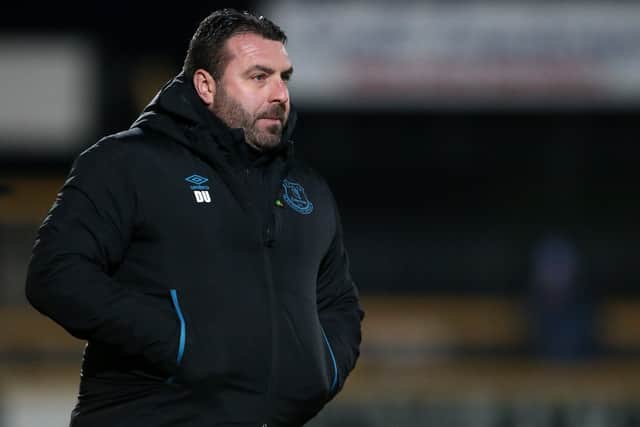 Everton director of academy David Unsworth. Picture: Lewis Storey/Getty Images