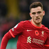 Liverpool defender Andy Robertson. Picture: Shaun Botterill/Getty Images