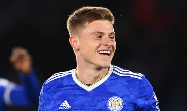 Leicester winger Harvey Barnes. Picture: Shaun Botterill/Getty Images