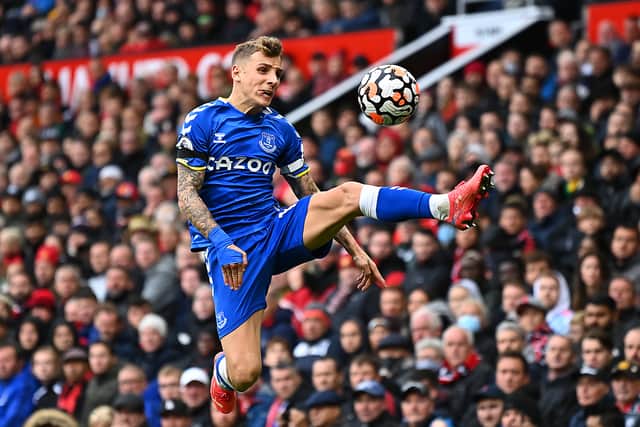 Lucas Digne is again available for Everton. Picture: Clive Mason/Getty Images)
