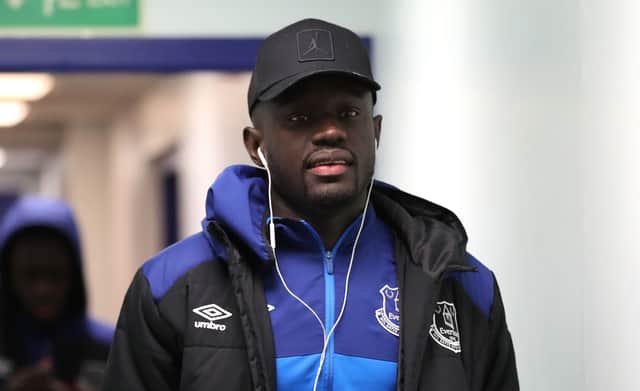 Former Everton striker Oumar Niasse. Picture: Mark Robinson/Getty Images