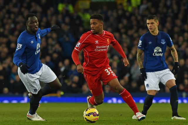 Jordon Ibe in action for Liverpool against Everton. Picture: PAUL ELLIS/AFP via Getty Images 